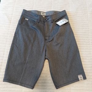 Youth-Vans Shorts (black/gray).